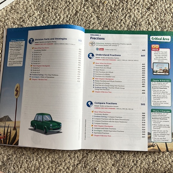 Go Math! Third Grade, Volume 1 - Picture 5 of 10